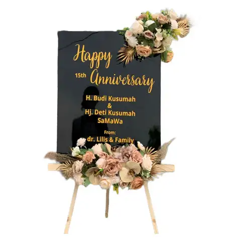 Papan Bunga Akrilik Tanjung Jabung Barat